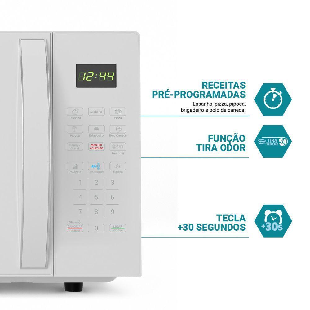 Micro-ondas Philco Branco 28L 127V PMO30B - 5