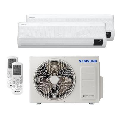 Ar Condicionado Multi Bi Split Samsung Wind Free 18000 BTUs (2x12000) Quente e Frio Inverter R410 220V (AJ050AXJ2KH/AZ)