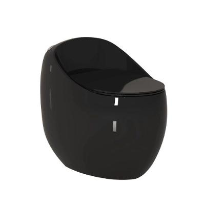 Vaso Sanitário Monobloco Porcê Luminus Preto (PVS48MBSFA-PT)