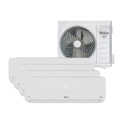 Ar Condicionado Quadri Split Philco 42000 BTUs (HW 12K+12K+12K+12K) Quente e Frio Inverter 220V R32 (PAC42QV)
