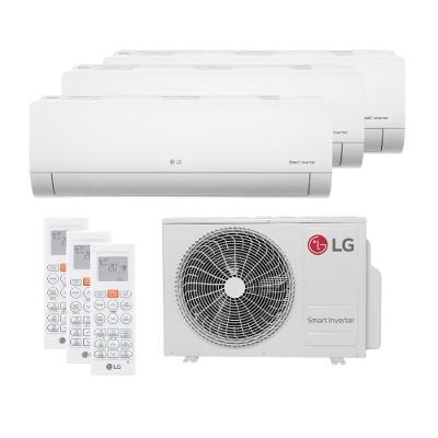 Ar Condicionado Tri Split LG 21000 BTUs (HW 3x09K) Quente e Frio Inverter 220V R32 Z3UW21GFB1.AWGZBR1