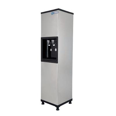 Bebedouro Industrial Coluna Knox 25L Uniq 1 Torneira Gelada 1 Torneira Natural Inox 127V (KX02-C NG 2T UNIQ)