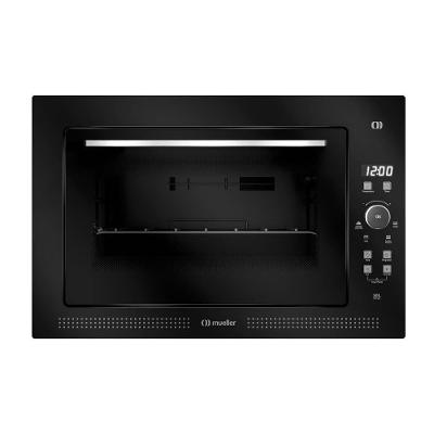 Forno Elétrico de Embutir Mueller MFE50L 50L 1800W Grill Vidro Duplo Preto 220V