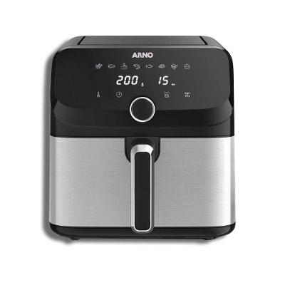 Air Fryer Mega Digital Arno AFD7 7,5L Preto Inox 1700W 127V