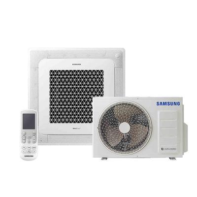 Ar Condicionado Split Cassete 4 Vias Samsung Wind Free 24000 BTUs Quente e Frio Inverter 220V R32 (AC024HCADKG/AZ)