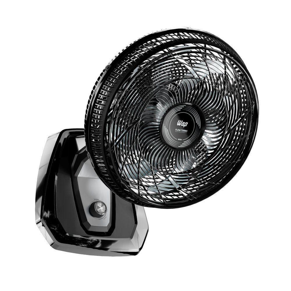 Ventilador WAP Mesa e Parede Flow Turbo Preto 220V 50cm 8 Pás FW009219 - 5