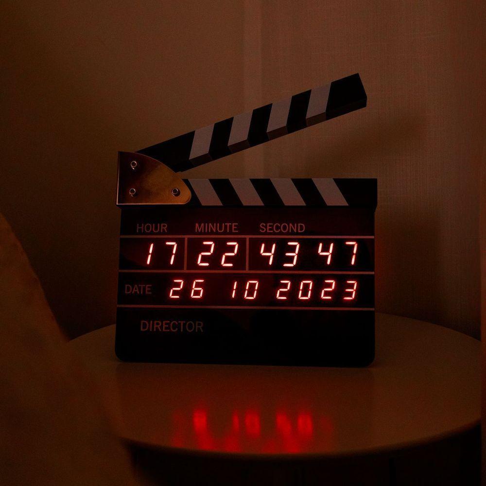 Relogio Claquete - 2