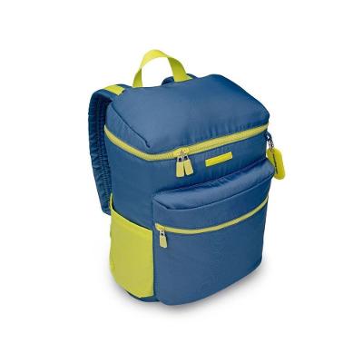 Mochila Daily Azul e Neon