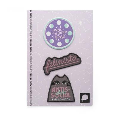 Cartela de Patches Gata Mística