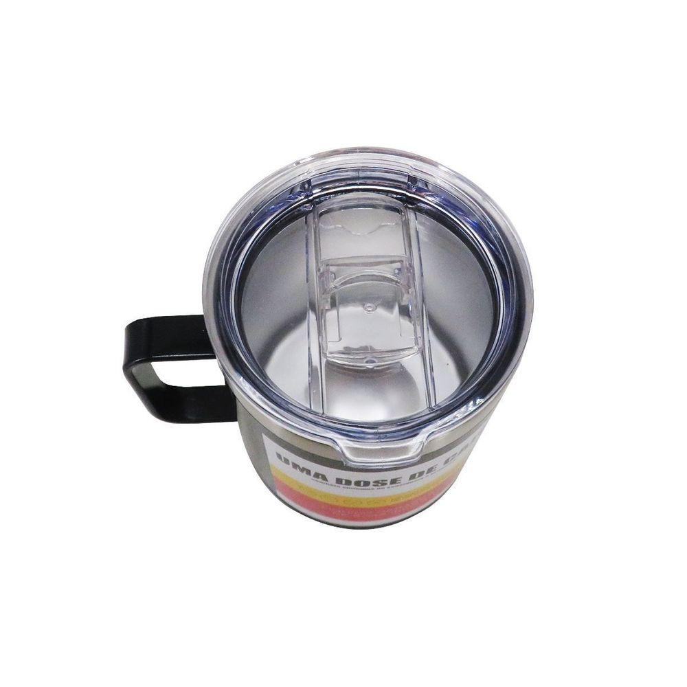 Caneca Térmica Com Tampa Uma Dose de Café - 3