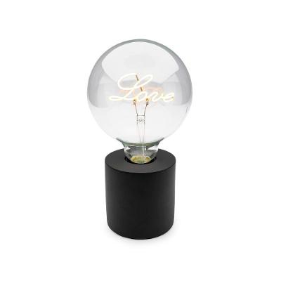 Luminária Lâmpada de Filamento Love