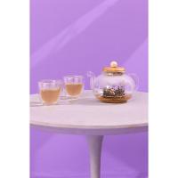 Kit Cha Com Bule e Copos Cha de Afeto - 2