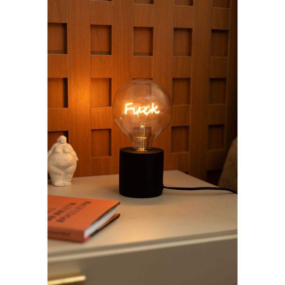 Luminária Lâmpada de Filamento Fuck - 4