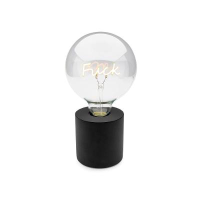 Luminária Lâmpada de Filamento Fuck