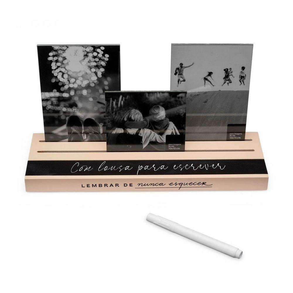 Porta-Retrato 10x15 com Lousa Nunca Esquecer - 2