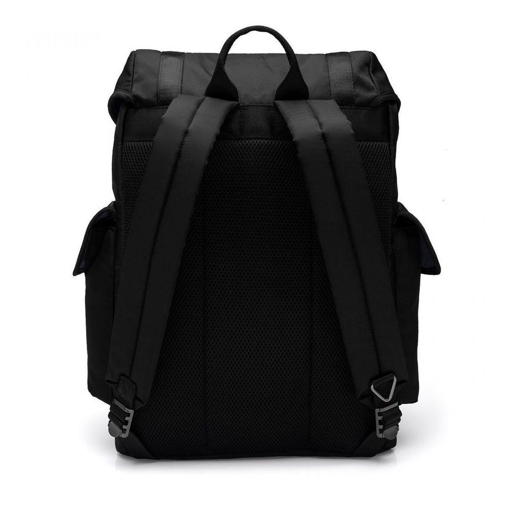 Mochila Laptop Utilitária Preta Metais - 5