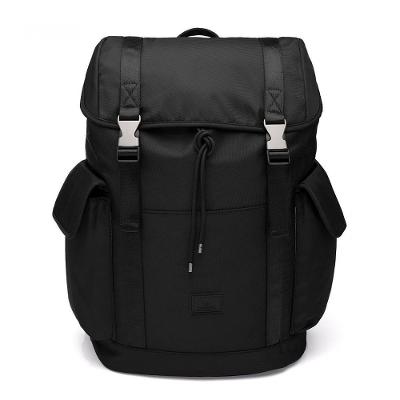 Mochila Laptop Utilitária Preta Metais