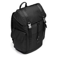 Mochila Laptop Utilitária Preta Metais