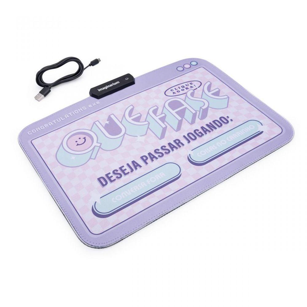 Mousepad com Led Que Fase - 3