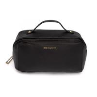 Necessaire Angle Preta Com Dourado - 1