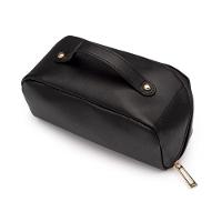 Necessaire Angle Preta Com Dourado - 3