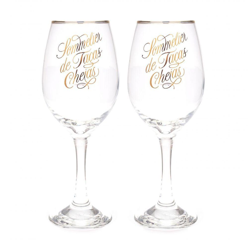 Dupla de Taças de Vinho Sommelier - 1