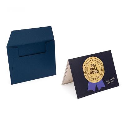 Cartão Medalha Pai Vale Ouro