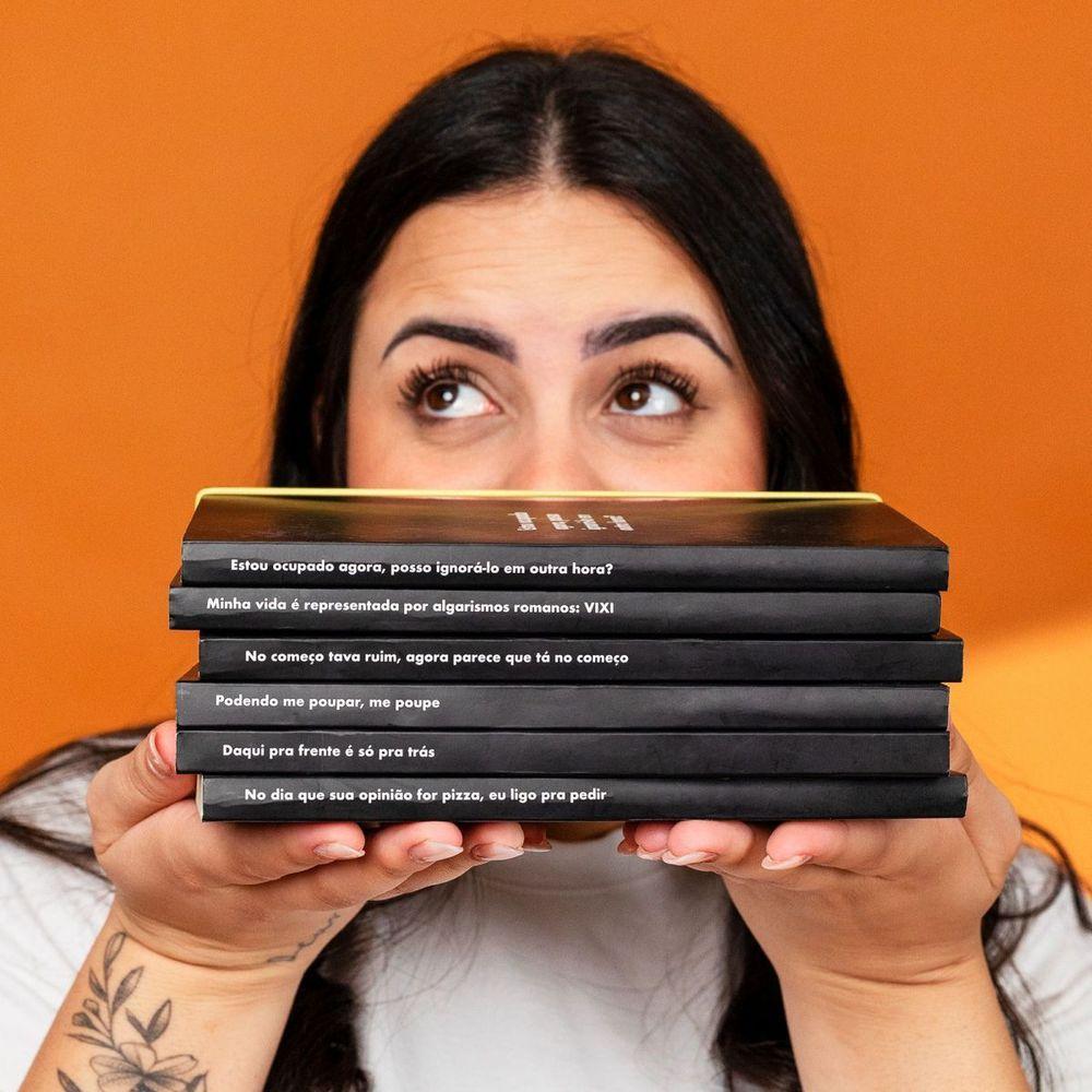 Caderno Amarguinhos Opinião For Pizza - 3