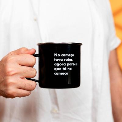 Caneca Amarguinhos No Começo Tava Ruim