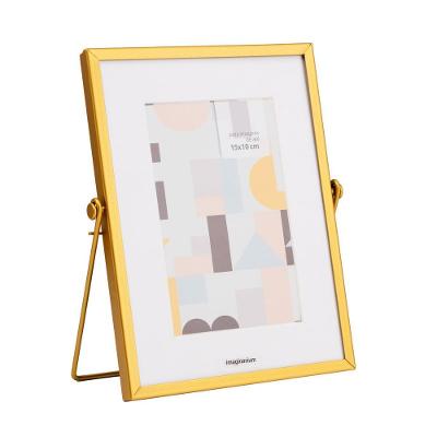 Porta-Retrato Metal Dourado