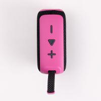 Caixa de Som Portátil Com Alça Rosa - 5