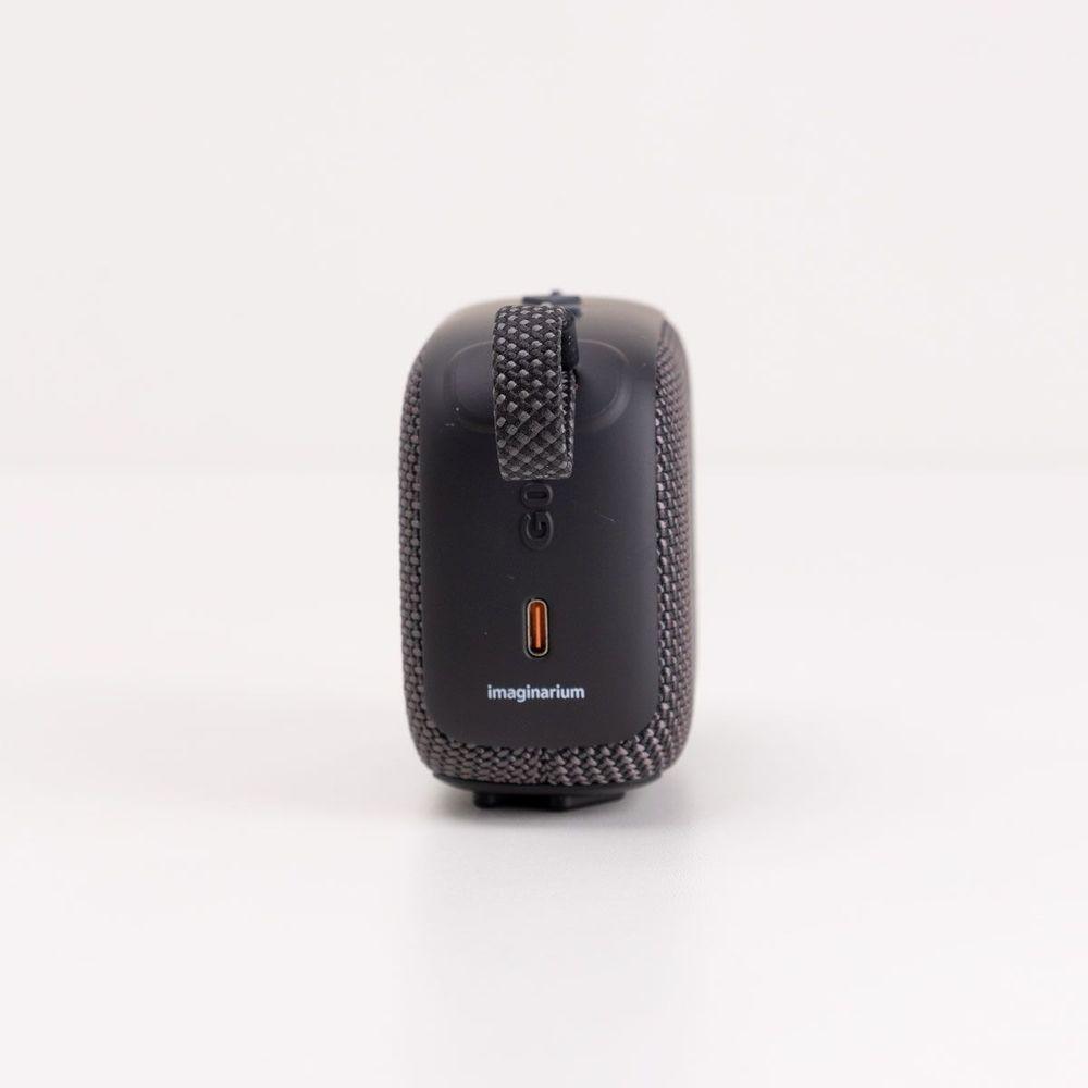 Caixa de Som Portátil Com Alça Preta - 4