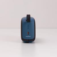 Caixa de Som Portátil Com Alça Azul - 3