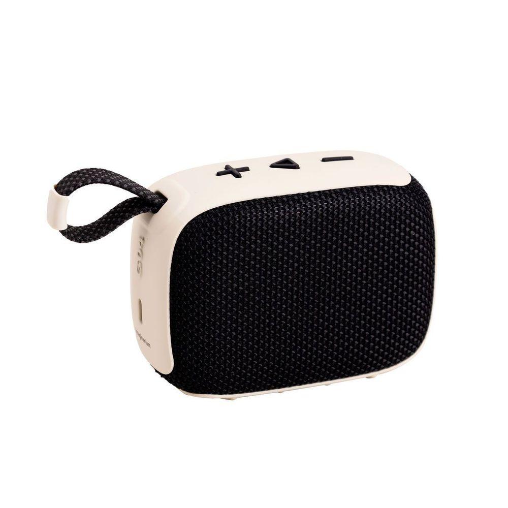 Caixa de Som Portátil Com Alça Off White - 1