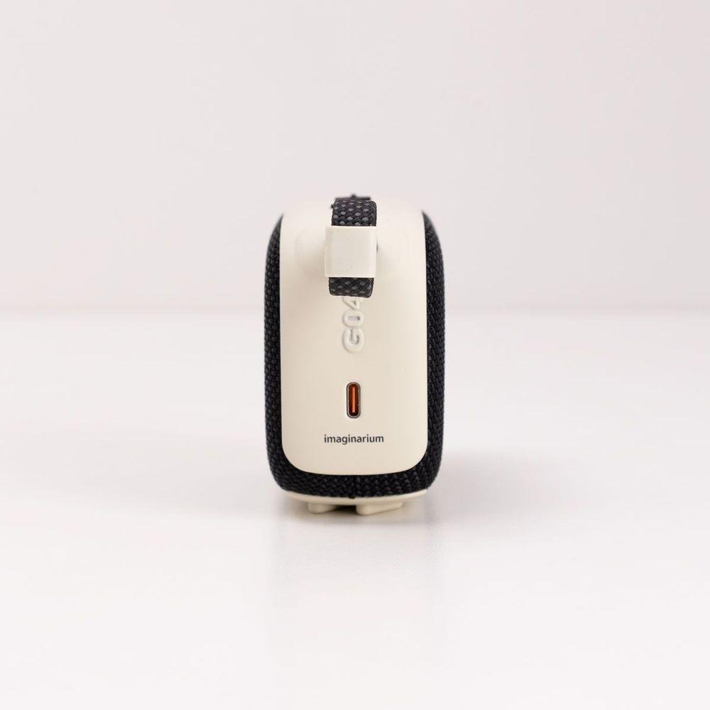 Caixa de Som Portátil Com Alça Off White - 3