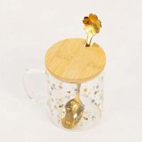 Caneca Com Tampa e Colher Botânica - 6