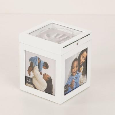 Porta-Retrato Caixa Mão De Bebê