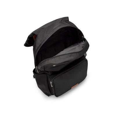 Mochila Laptop Todo Dia Preto e Caramelo