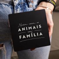 Porta-Retrato Registro Pet Família