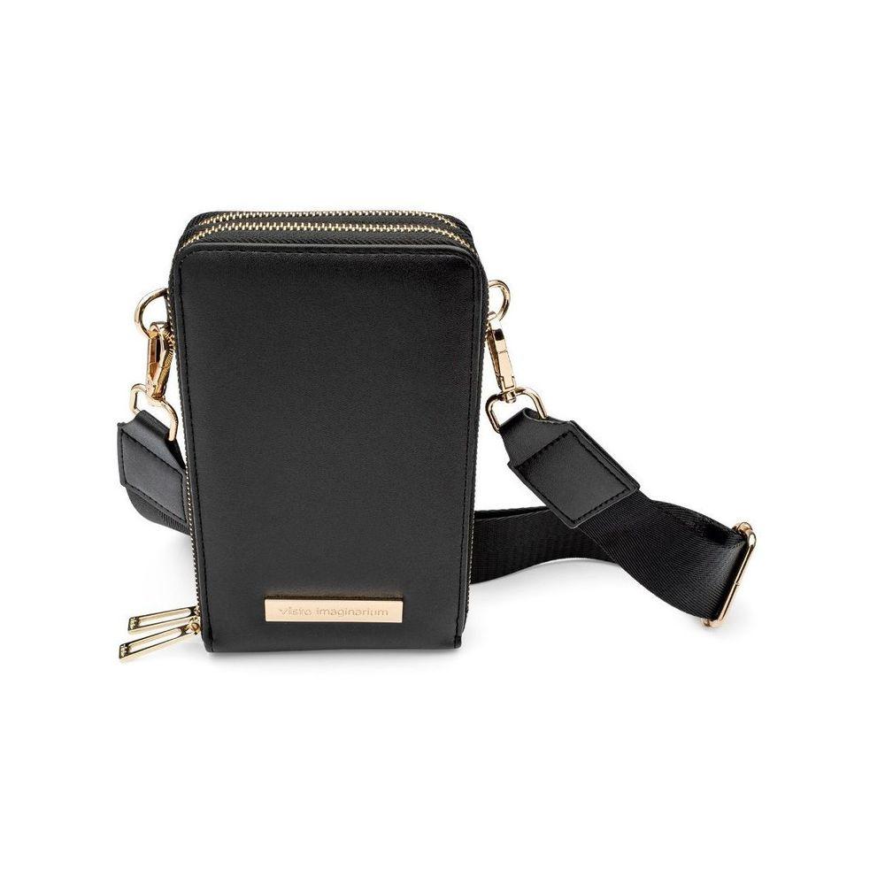 Bolsa Carteira Porta Celular Preta - 1