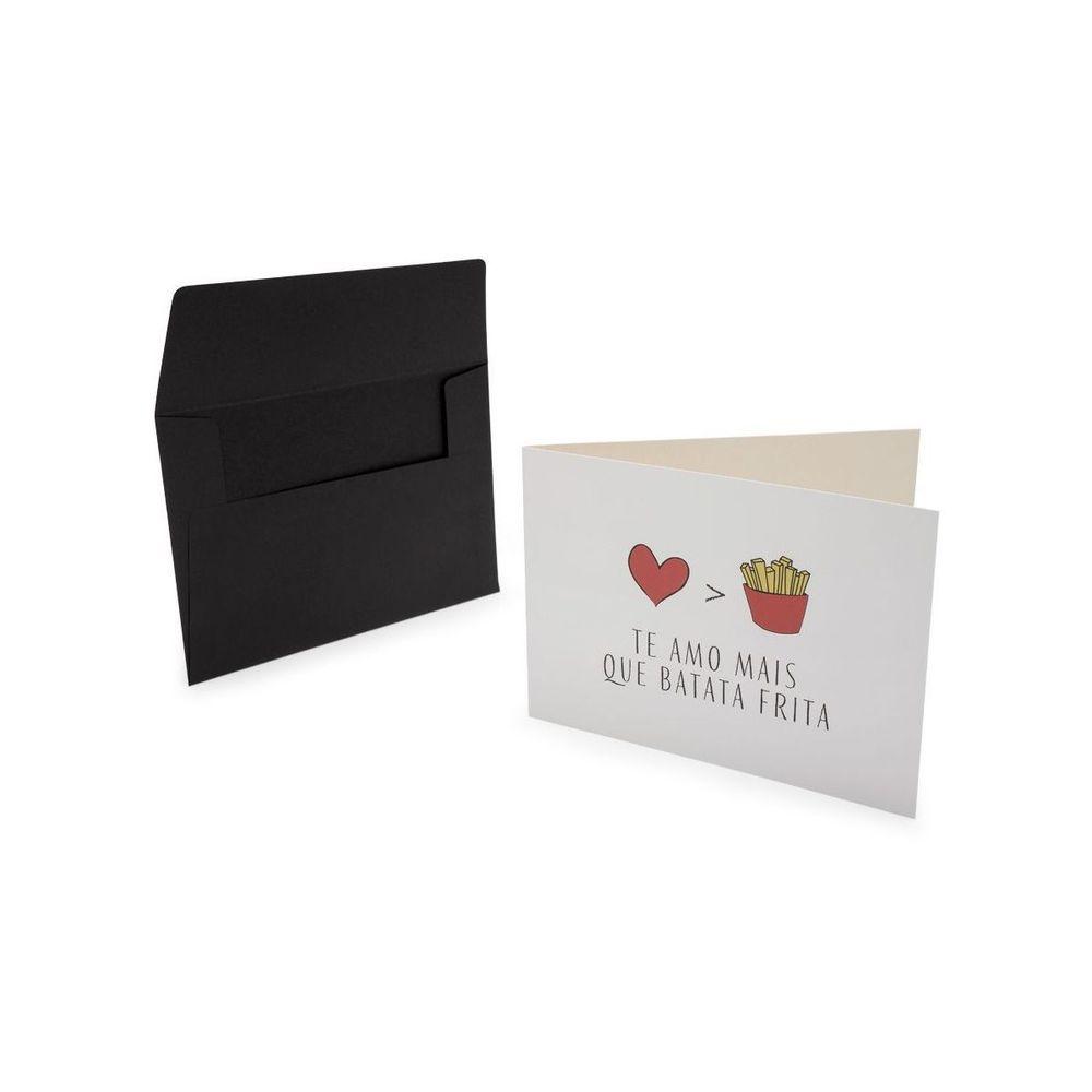 Cartao Namorados Mais Que Batata Frita - 1