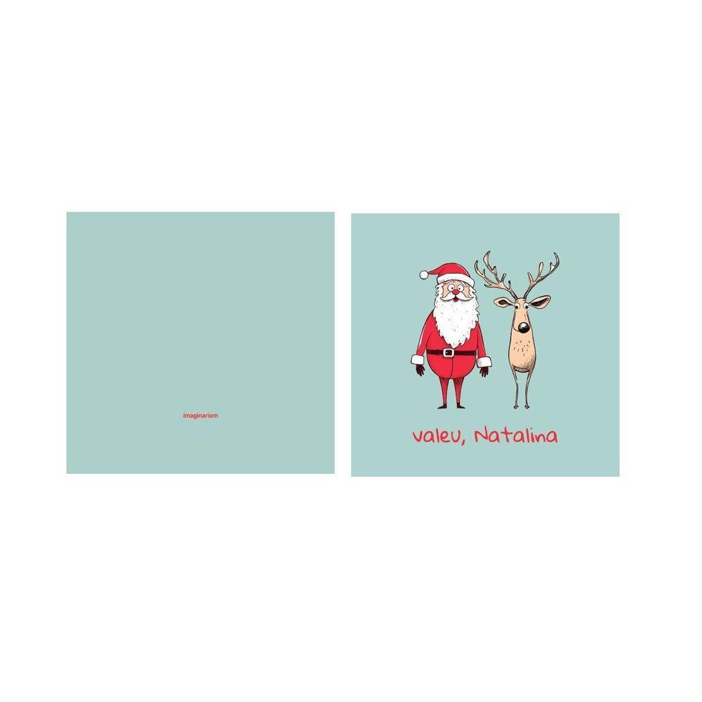 Cartão Natal Valeu Natalina - 1