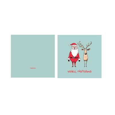 Cartão Natal Valeu Natalina