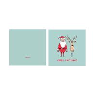 Cartão Natal Valeu Natalina - 1