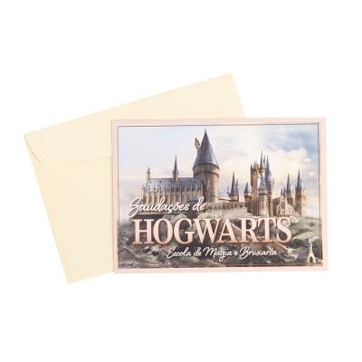 Cartão Postal HP Hogwarts