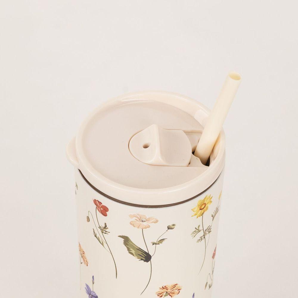 Copo Térmico Com Canudo Botânica - 4