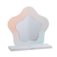 Espelho Com Moldura Holografica Flor - 1