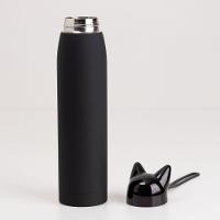 Garrafa Térmica Com Alça Gato Preto - 3