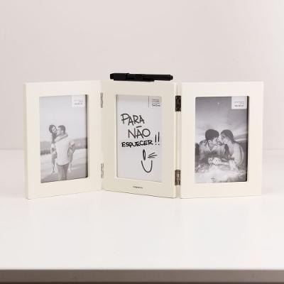 Porta-Retrato Dobrável Caneta e Lousa