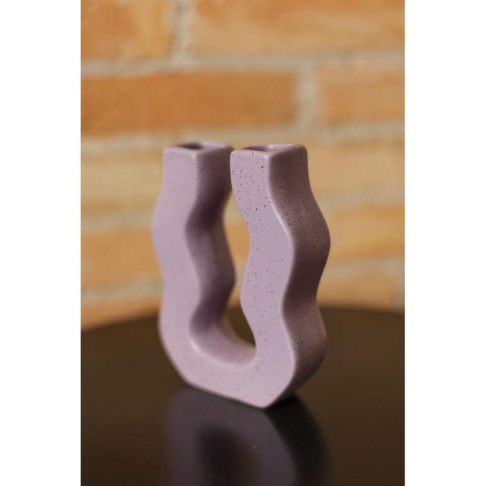 Vaso Ondulado Lilás - 3